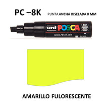Ideas y Colores - Rotuladores Posca PC-8K Amarillo Fluor