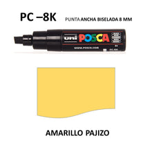 Ideas y Colores - Rotuladores Posca PC-8K Amarillo Pajizo