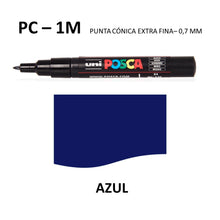 Ideas y Colores - Rotuladores Posca PC-1M Azul