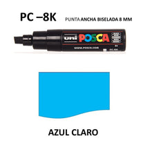 Ideas y Colores - Rotuladores Posca PC-8K Azul Claro