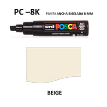 Ideas y Colores - Rotuladores Posca PC-8K Beige