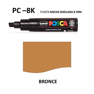 Ideas y Colores - Rotuladores Posca PC-8K Bronce