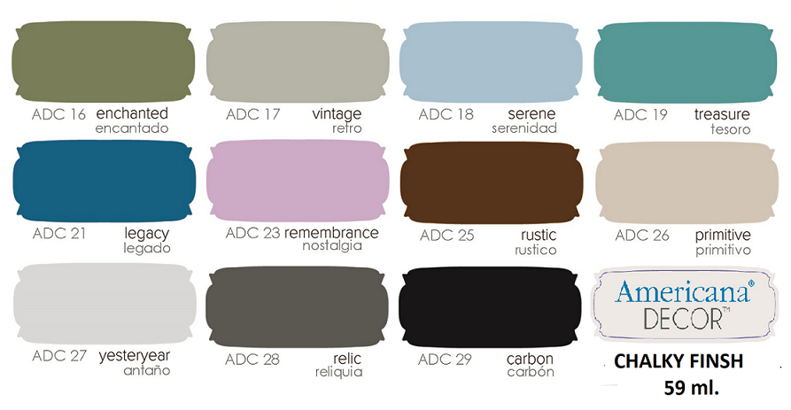 Ideas y Colores - Chalk Paint 59ml. 29 Carbón