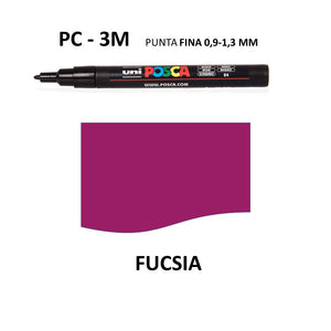 Ideas y Colores - Rotuladores Posca PC-3M Fucsia