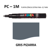 Ideas y Colores - Rotuladores Posca PC-1M Gris Pizarra