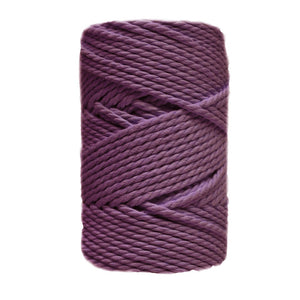 Ideas y Colores - Cuerda de Macram&eacute; 3 cabos Lavanda / 3 mm.