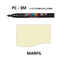 Ideas y Colores - Rotuladores Posca PC-3M Marfil