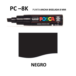 Ideas y Colores - Rotuladores Posca PC-8K Negro