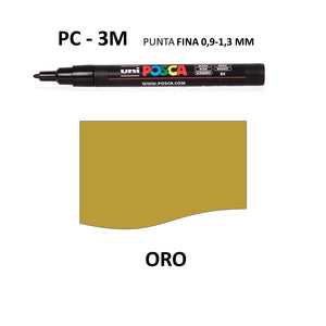 Ideas y Colores - Rotuladores Posca PC-3M Oro