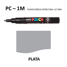 Ideas y Colores - Rotuladores Posca PC-1M Plata