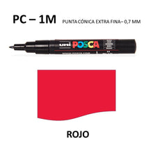 Ideas y Colores - Rotuladores Posca PC-1M Rojo