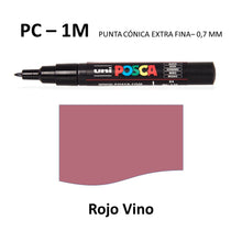 Ideas y Colores - Rotuladores Posca PC-1M Rojo Vino