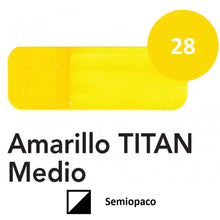 Ideas y Colores - &Oacute;leo Titan Extra Fino 20 ml. Amarillo TITAN Medio n&ordm; 28