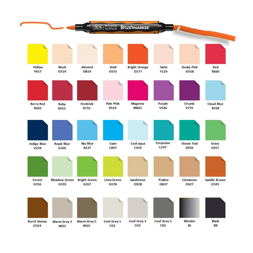 Ideas y Colores - Rotuladores Pincel "BrushMarker"