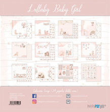 Ideas y Colores - Block 10 Papeles &quot;Lullaby Baby Girl&quot; 12&quot;x12&quot;