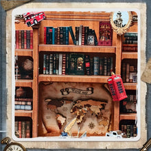 Kit Miniatura Estantería "Journey Trace Bookshop"