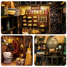 Kit Miniatura Estantería "Farmacéutico Mágico"