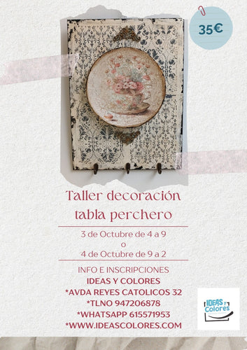 Curso Tabla Perchero