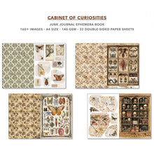 Cuaderno A4 Ephemera Book "Gabinet of Cuiosities"