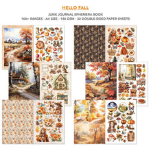 Cuaderno A4 Ephemera Book "Hello Fall"