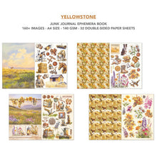 Cuaderno A4 Ephemera Book "Yellowstone"