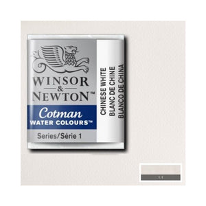 Ideas y Colores - Acuarela 1/2Godet  Winsor &amp;Newton Blanco de China 150