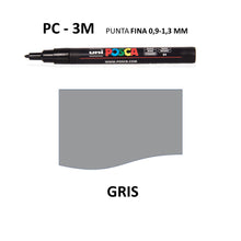Ideas y Colores - Rotuladores Posca PC-3M Gris