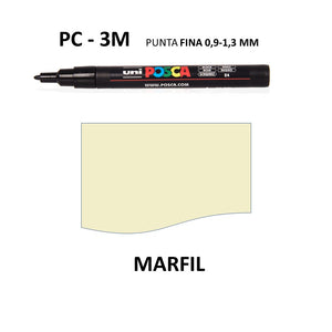 Ideas y Colores - Rotuladores Posca PC-3M Marfil