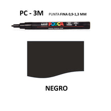 Ideas y Colores - Rotuladores Posca PC-3M Negro