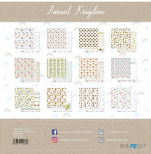 Ideas y Colores - Block 12 Papeles &quot;Animal Kingdom&quot; 12&quot;x12&quot;