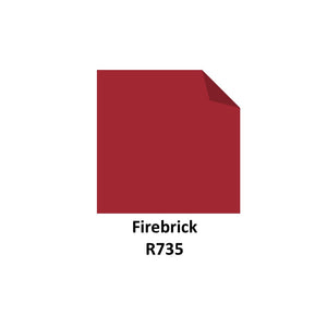 Ideas y Colores - Rotuladores Pincel &quot;BrushMarker&quot; Firebrick R735
