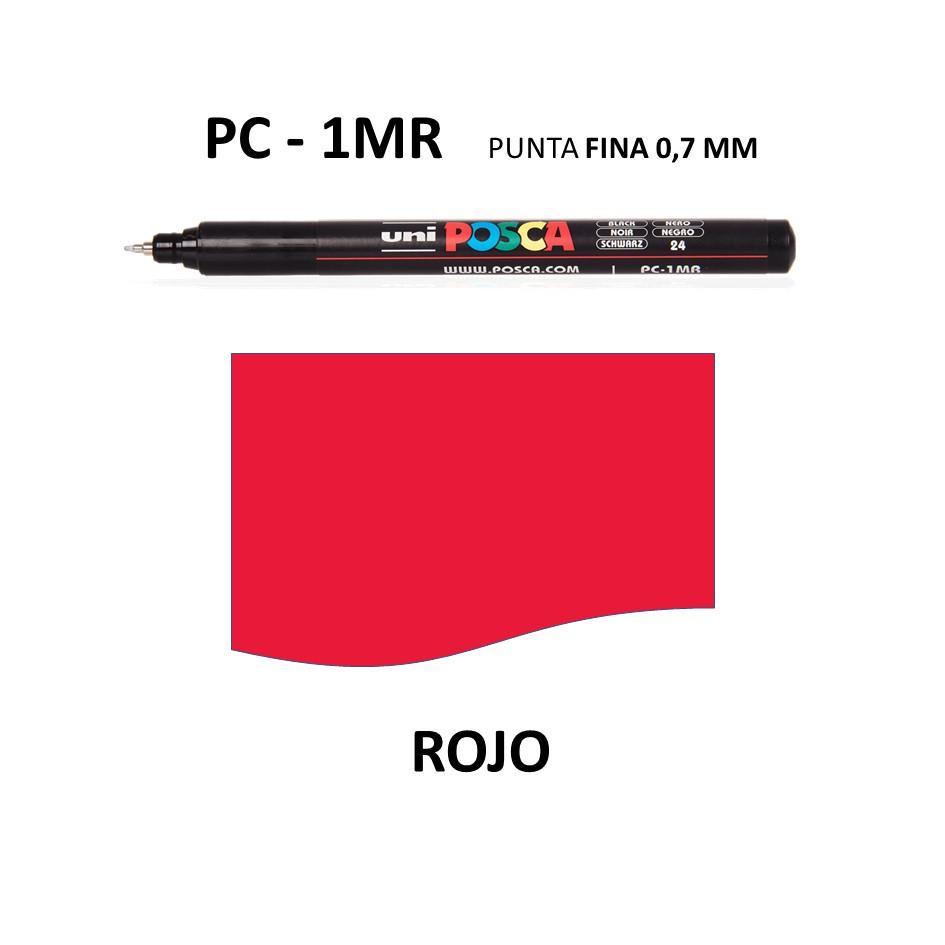 POSCA / Rotuladores de pintura artística Fine PC-3M / Juego de regalo de 4  / Tonos rojos / Marcadores de carteles para dibujo / Rojo, Rojo oscuro,  Vino tinto, Fucsia -  España
