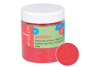 Ideas y Colores - Arenas de s&iacute;lice coloreadas 100 gr. 32 Rosa