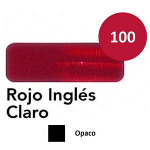 Ideas y Colores - &Oacute;leo Titan Extra Fino 20 ml. Rojo Ingles Claro n&ordm; 100