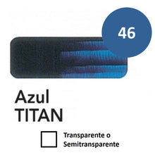 Ideas y Colores - &Oacute;leo Titan Extra Fino 20 ml. Azul TITAN n&ordm; 46