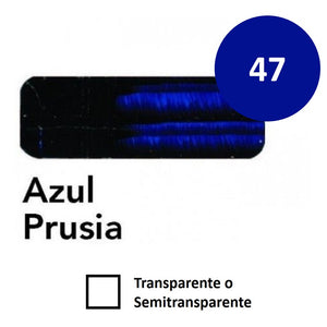Ideas y Colores - &Oacute;leo Titan Extra Fino 20 ml. Azul Prusia n&ordm; 47