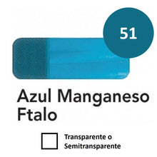 Ideas y Colores - &Oacute;leo Titan Extra Fino 20 ml. Azul Manganeso Ftalo n&ordm; 51