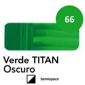 Ideas y Colores - &Oacute;leo Titan Extra Fino 20 ml. Verde TITAN Claro n&ordm; 66