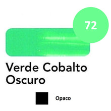 Ideas y Colores - &Oacute;leo Titan Extra Fino 20 ml. Verde Cobalto Oscuro n&ordm; 72