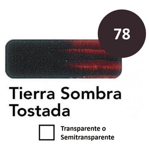 Ideas y Colores - &Oacute;leo Titan Extra Fino 20 ml. Tierra Sombra Tostada n&ordm; 78