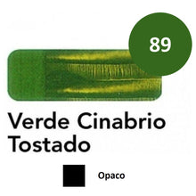 Ideas y Colores - &Oacute;leo Titan Extra Fino 20 ml. Verde Cinabrio Tostado n&ordm; 89