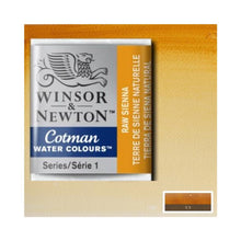 Ideas y Colores - Acuarela 1/2Godet  Winsor &amp;Newton Tierra de Siena Natural 552