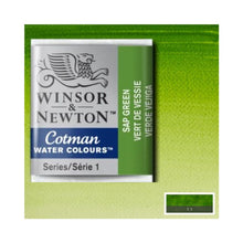 Ideas y Colores - Acuarela 1/2Godet  Winsor &amp;Newton Verde Vejiga 599