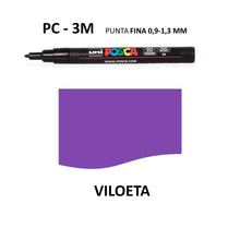 Ideas y Colores - Rotuladores Posca PC-3M Violeta