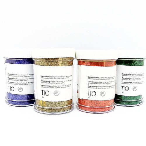 Ideas y Colores - Arenas de sílice coloreadas 100 gr.