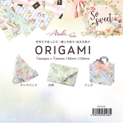 Ideas y Colores - Papel Origami "Floral" 15x15
