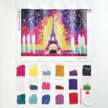 Ideas y Colores - Kit Pintar con Diamantes &quot;Torre EinfFel&quot;